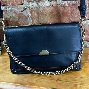 Black Leather Coach Reserve Crossbody 🖤